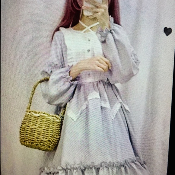 NEW Sweet Harajuku Lolita Dress - Picture 2 of 12